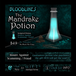 The Mandrake Potion